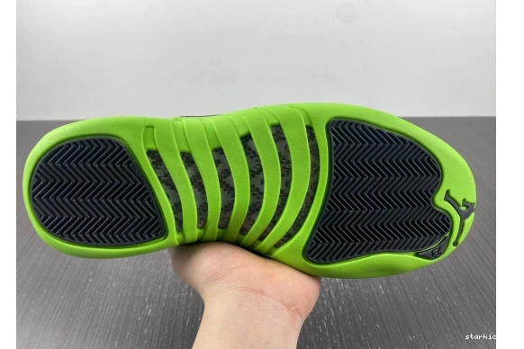 Jordan DOF 12 AJ12 GREEN BLACK FLIGHT 0802